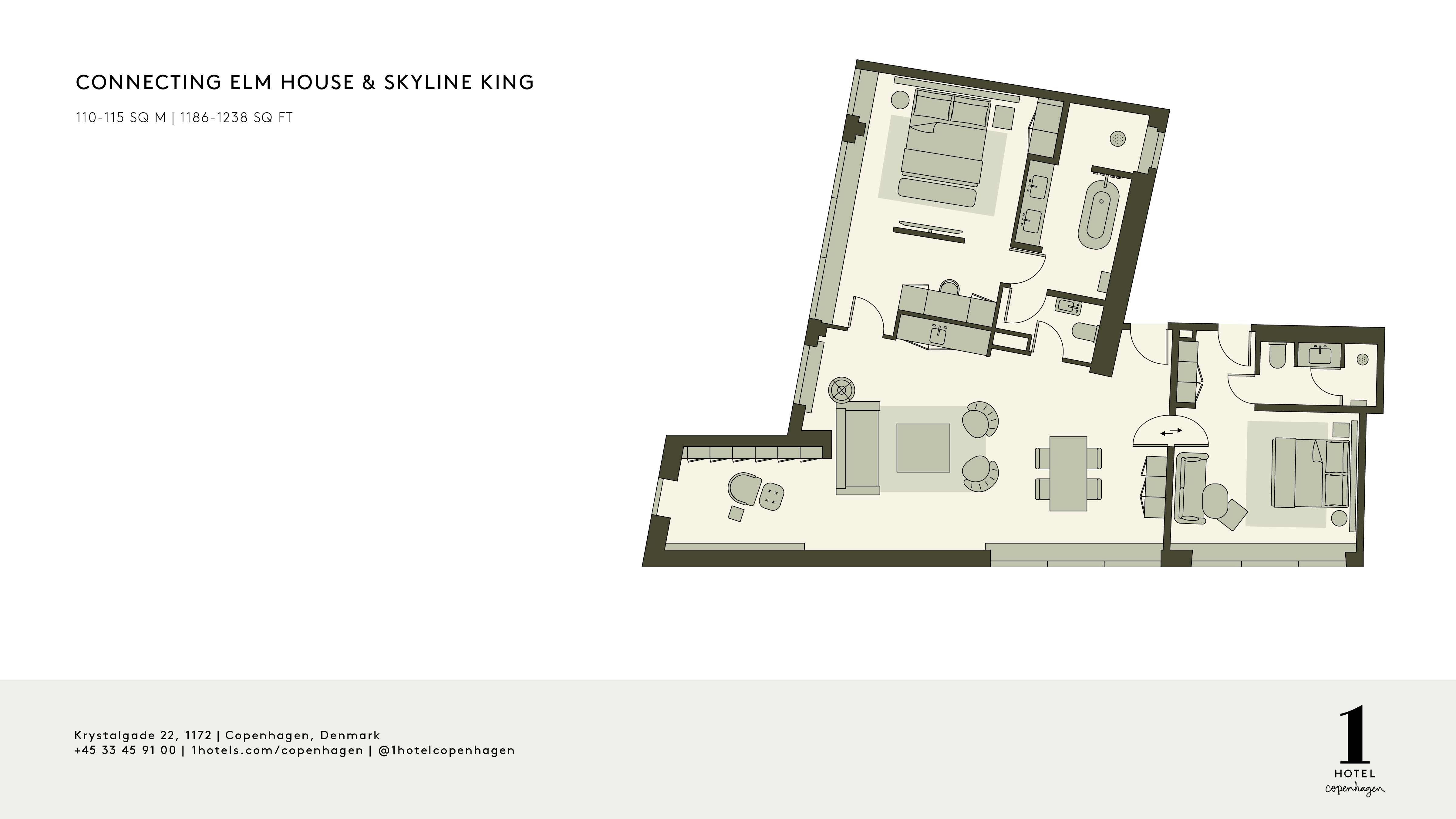 Connecting Room Floorplan