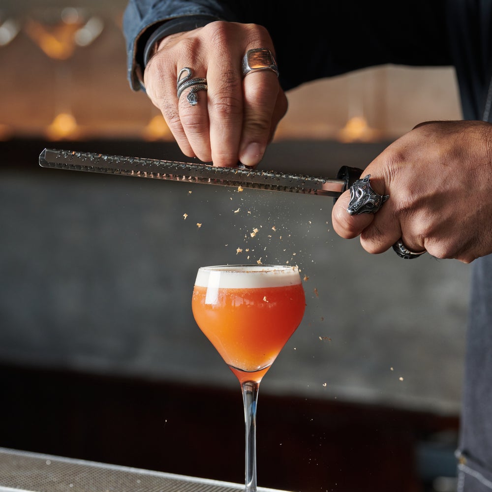 craft cocktail at Harriet's lounge