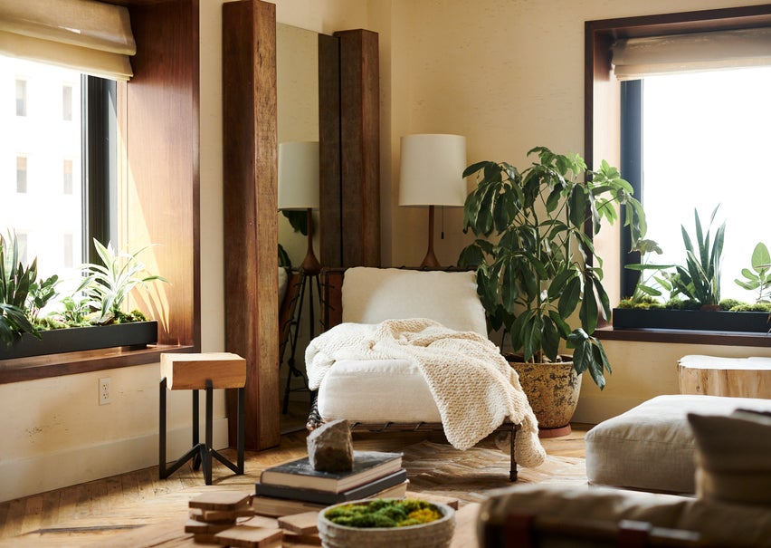Greenhouse suite interior