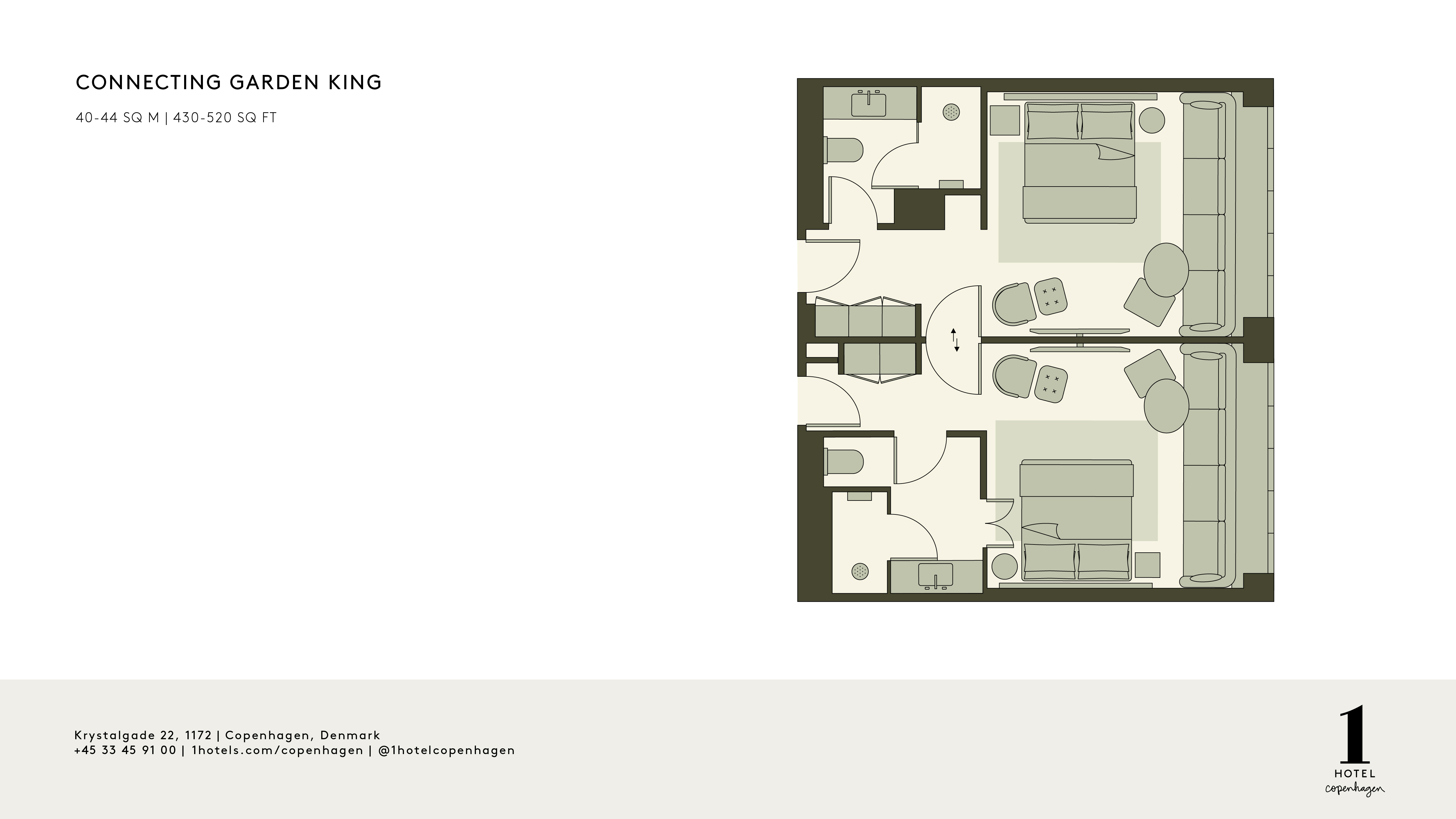 Connecting Room Floorplan