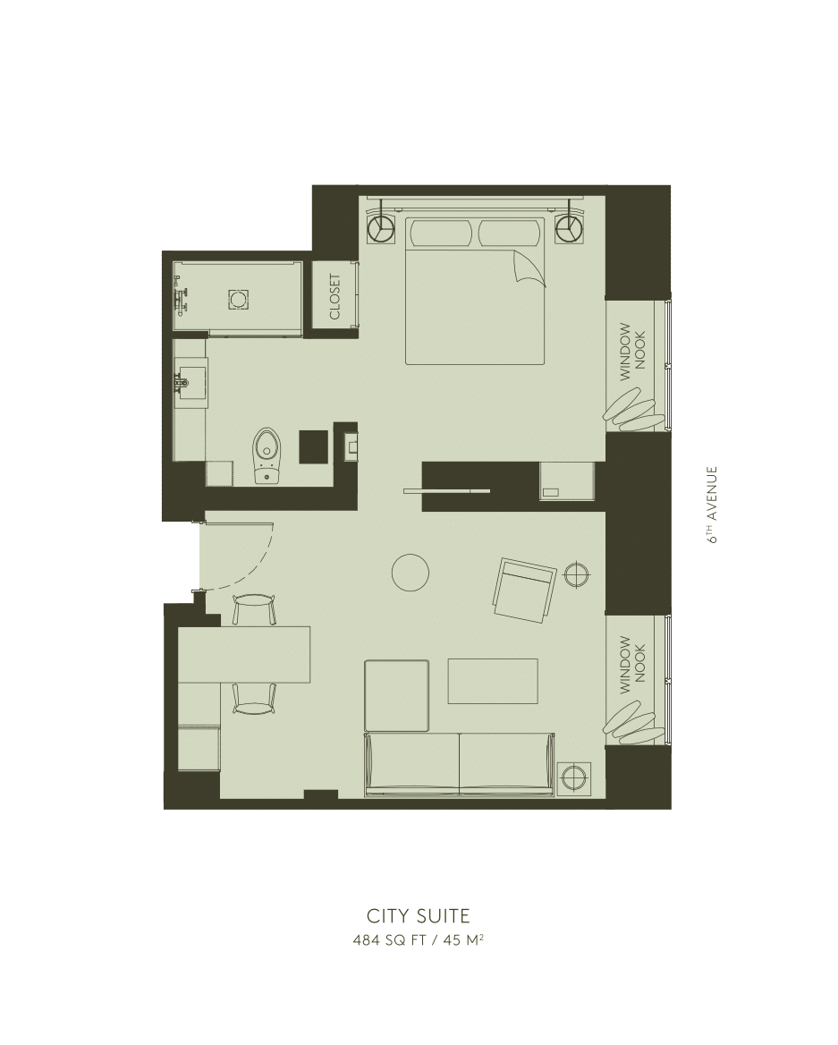 Plano de City suite 