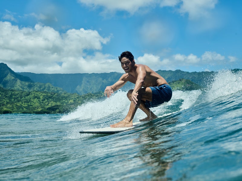 Man Surfing