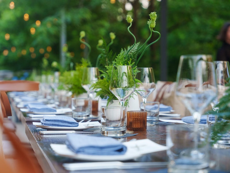 Table Settings for Events