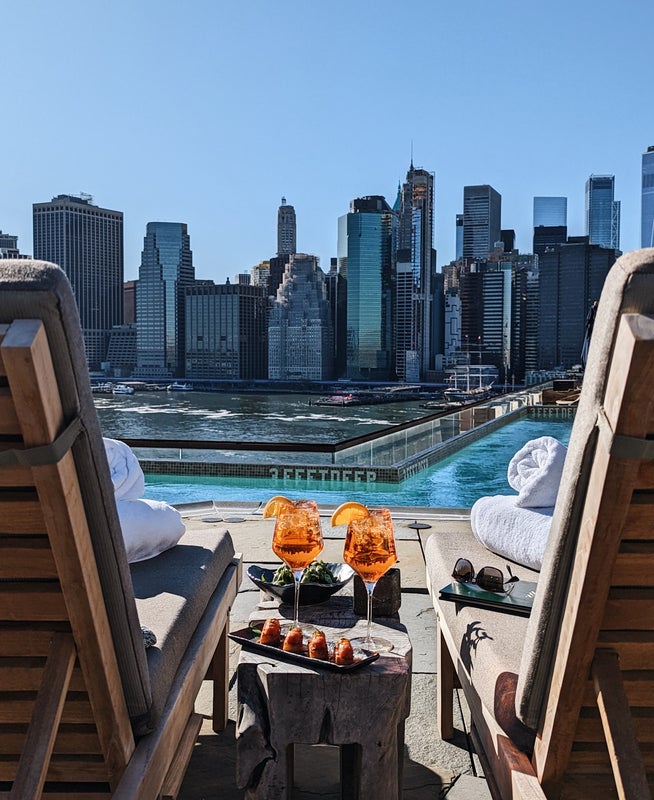 Rooftop Pool and bites