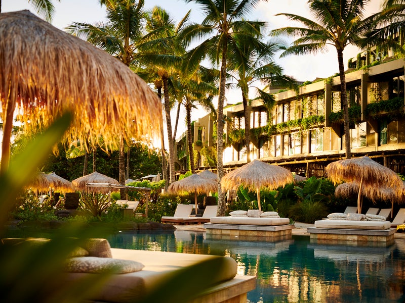 Hotel Poolside Exterior