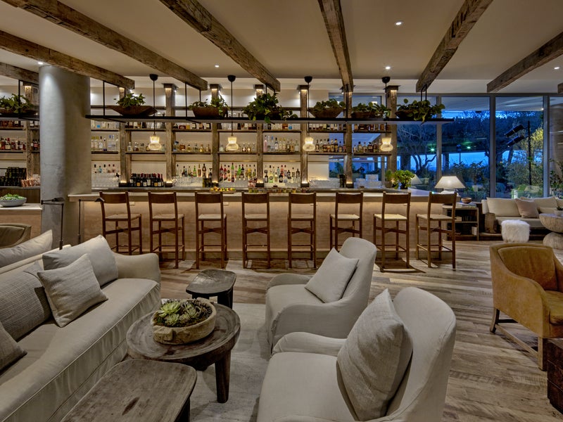 The lounge at 1 Hotel West Hollywood
