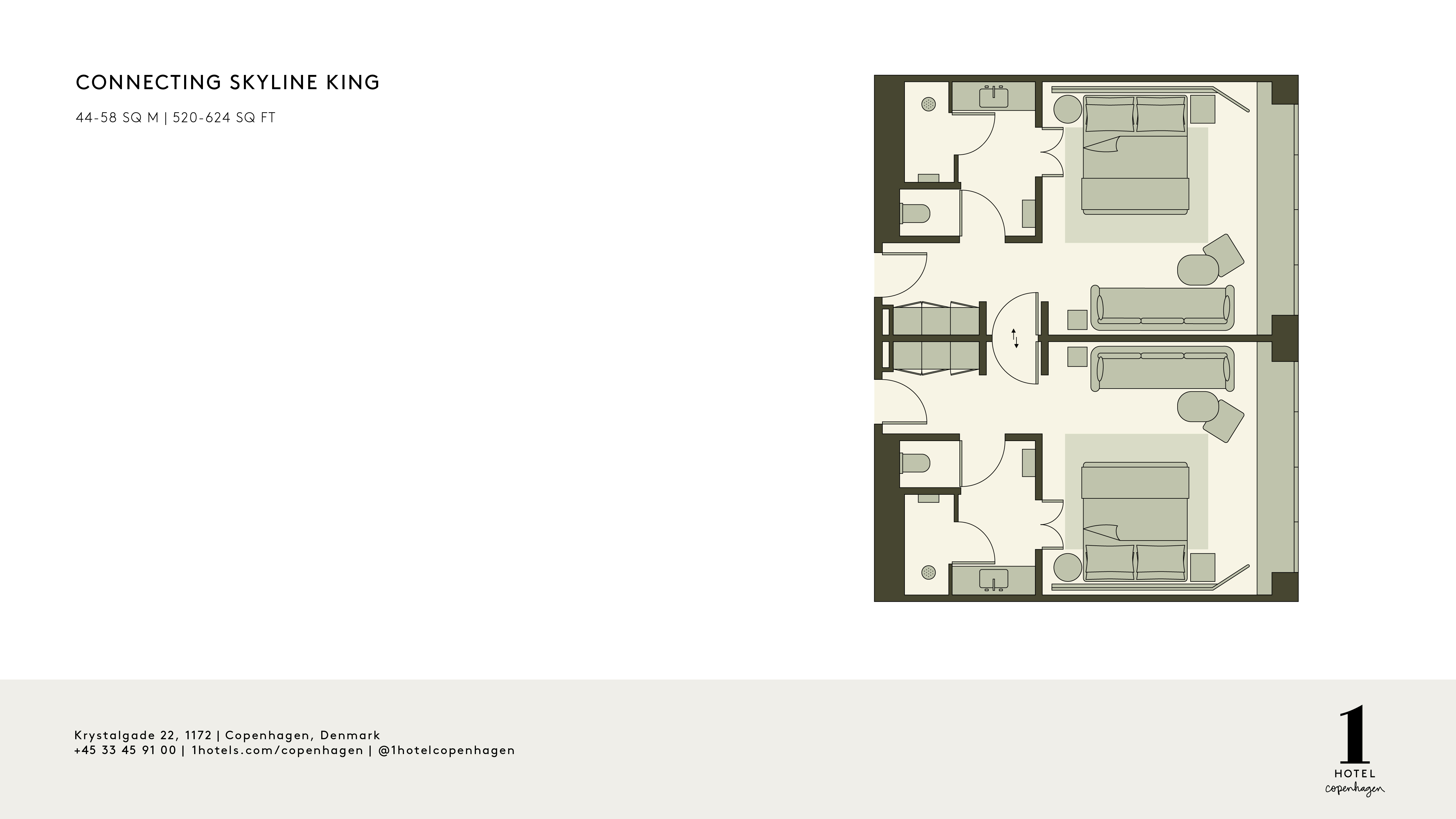 Connecting Room Floorplan
