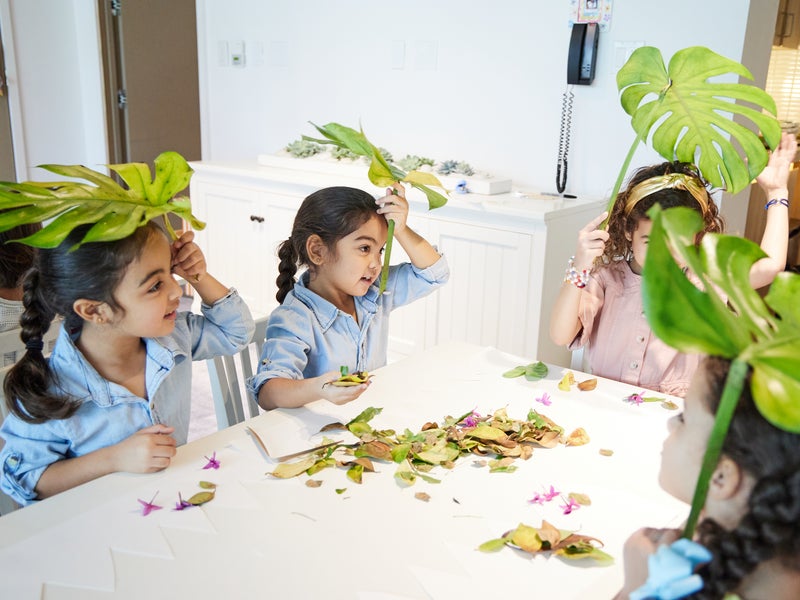 Children at the seedlings club