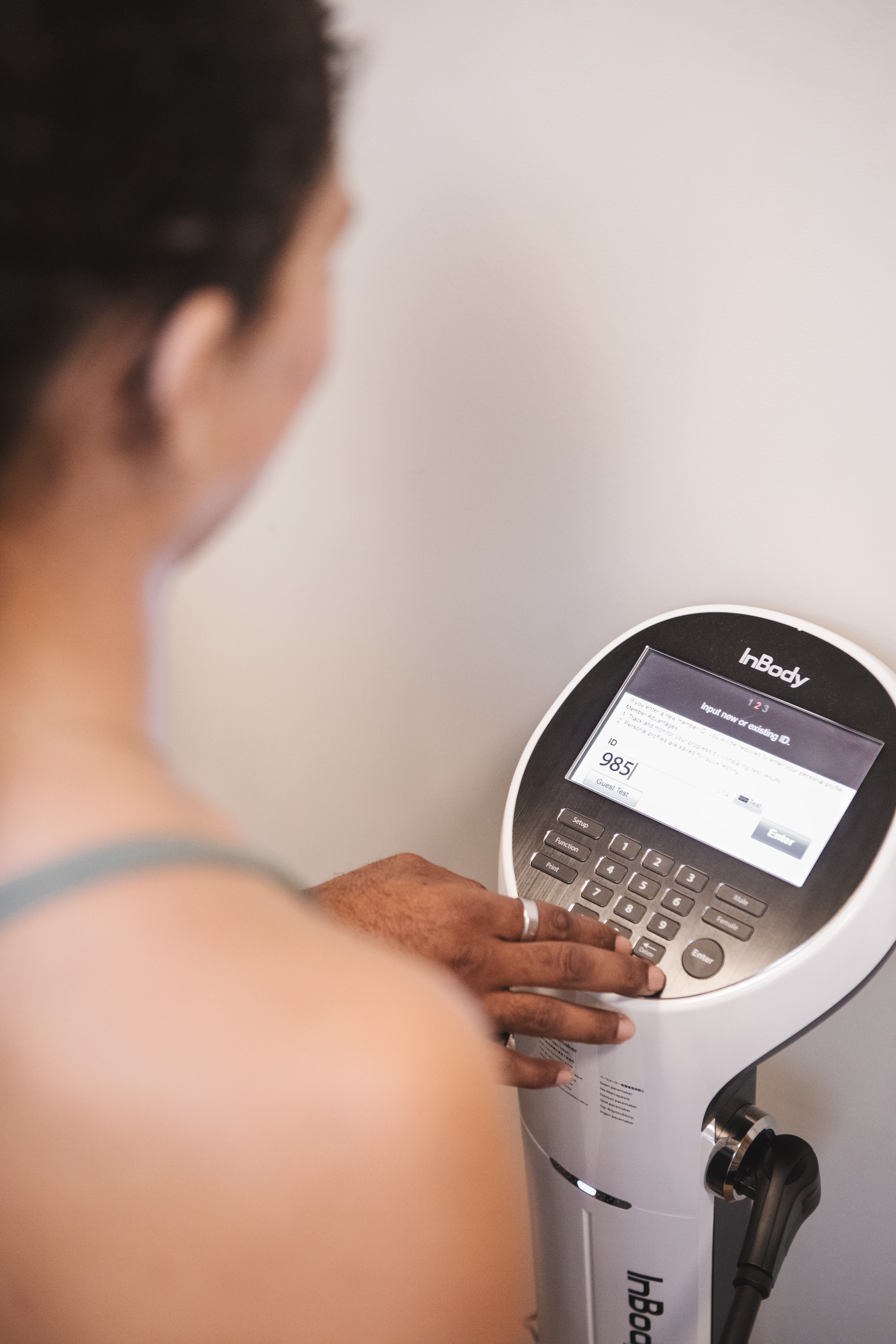 InBody Scan : expérience de bien-être par thérapie sans contact