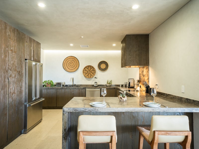 1 Homes Cabo four bedroom ocean looking into kitchen