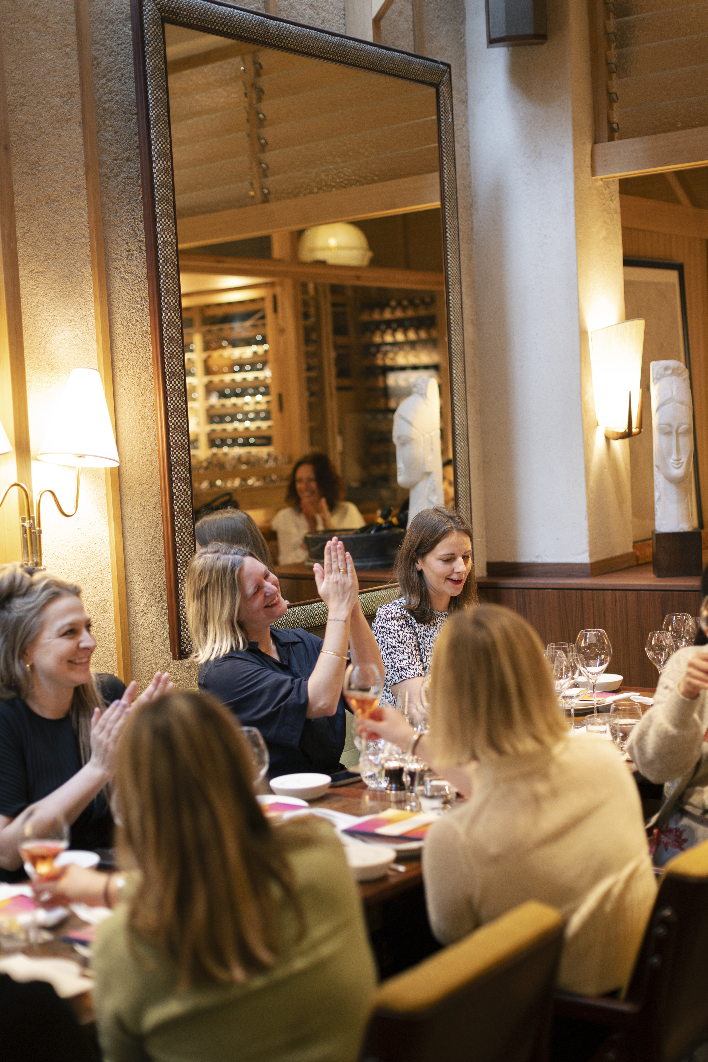 people at restaurant