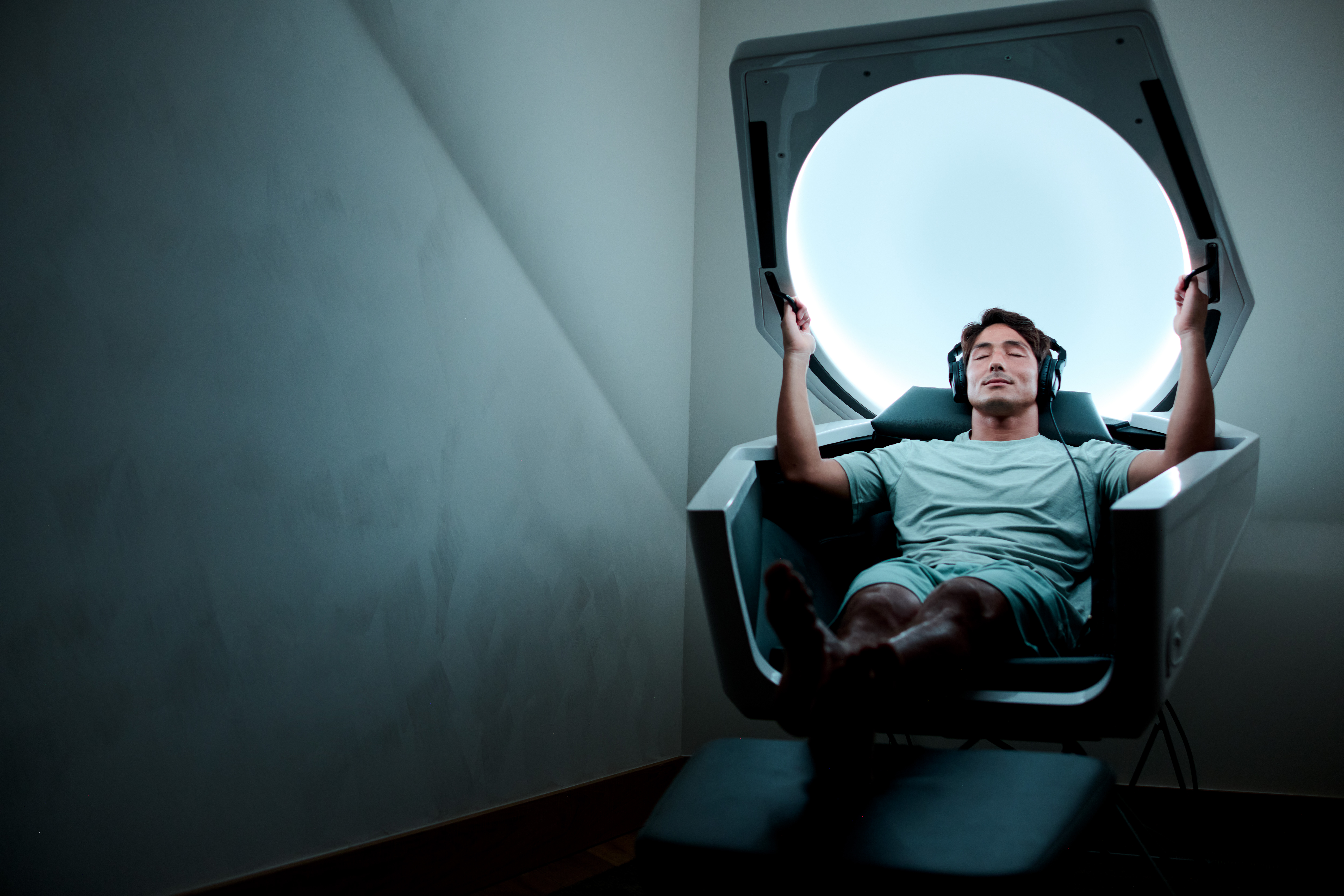  Somadome Meditation Pod Touchless Therapy Wellness Experience (Pod de méditation)  