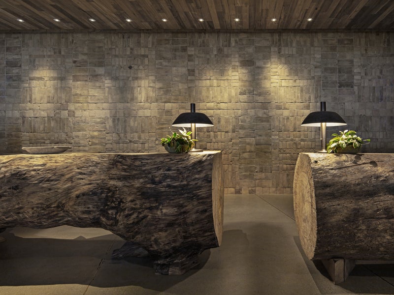 Front desk at 1 Hotel West Hollywood