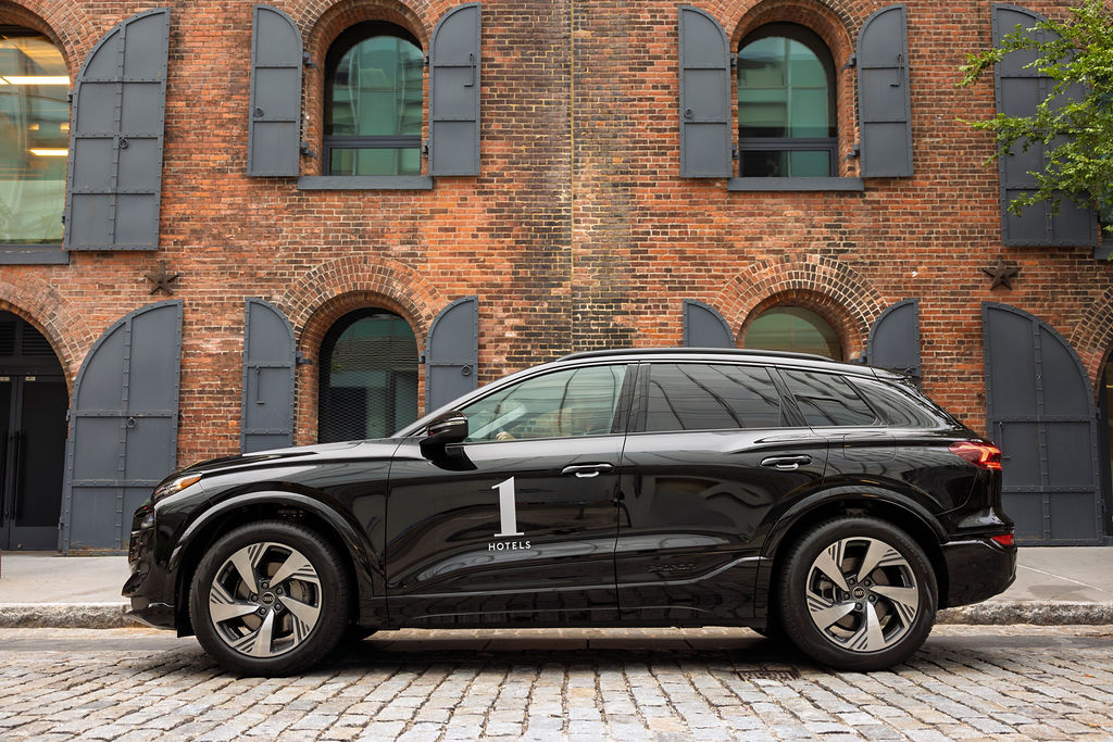 Audi fully electric e-tron house car