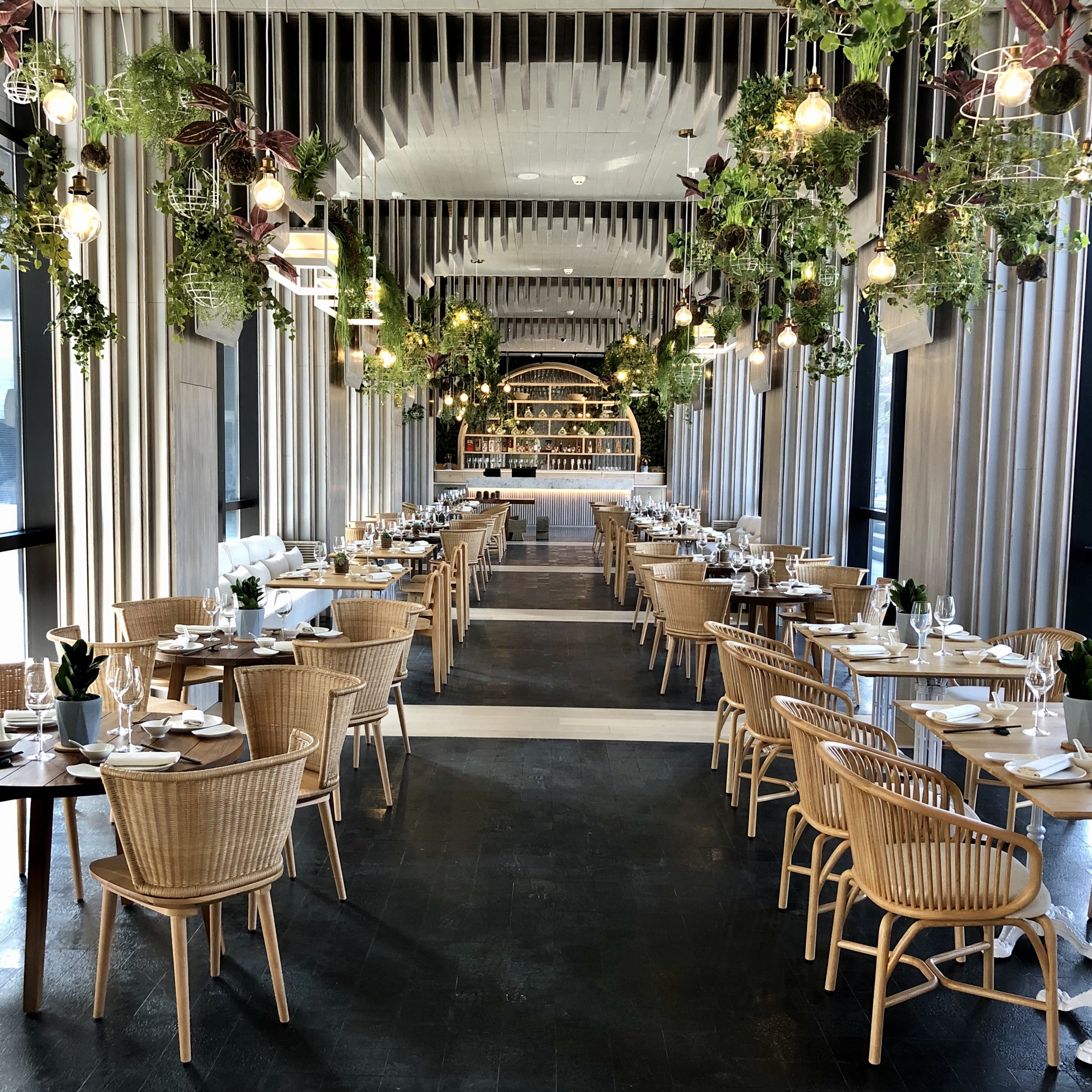 Interior of restaurant 