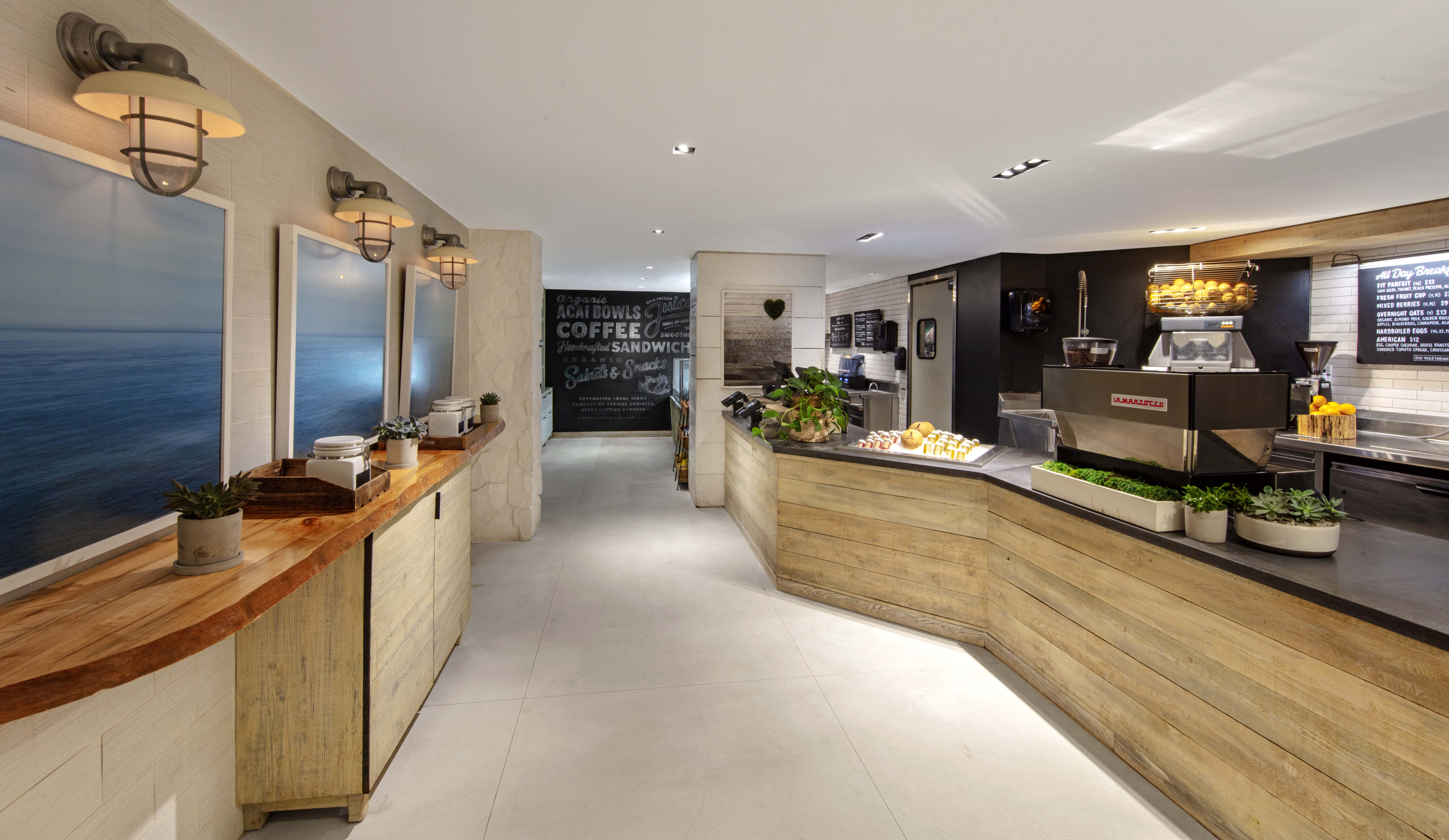 Checkout area at a store