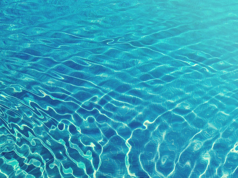 Rippling water
