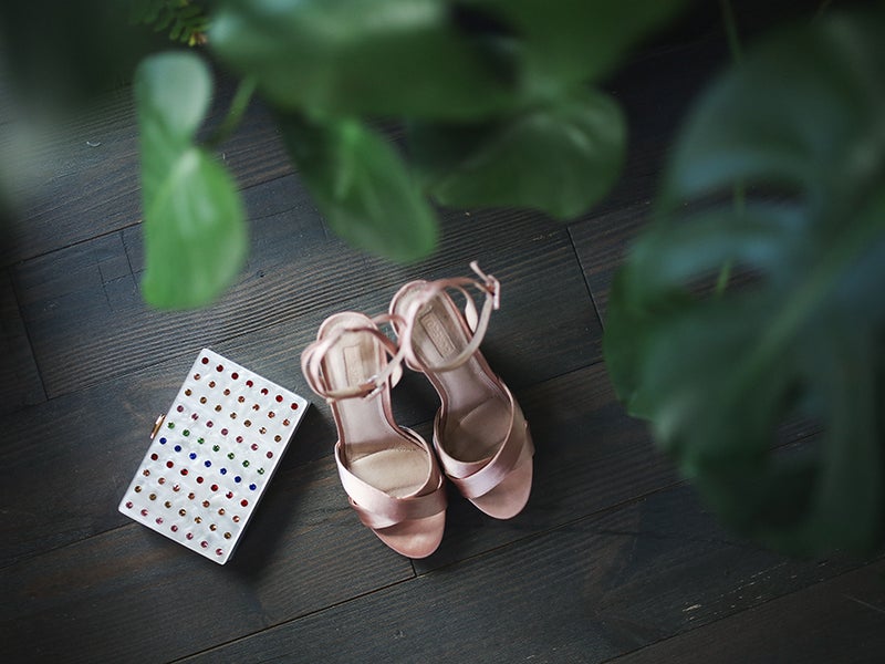 Wedding high heels