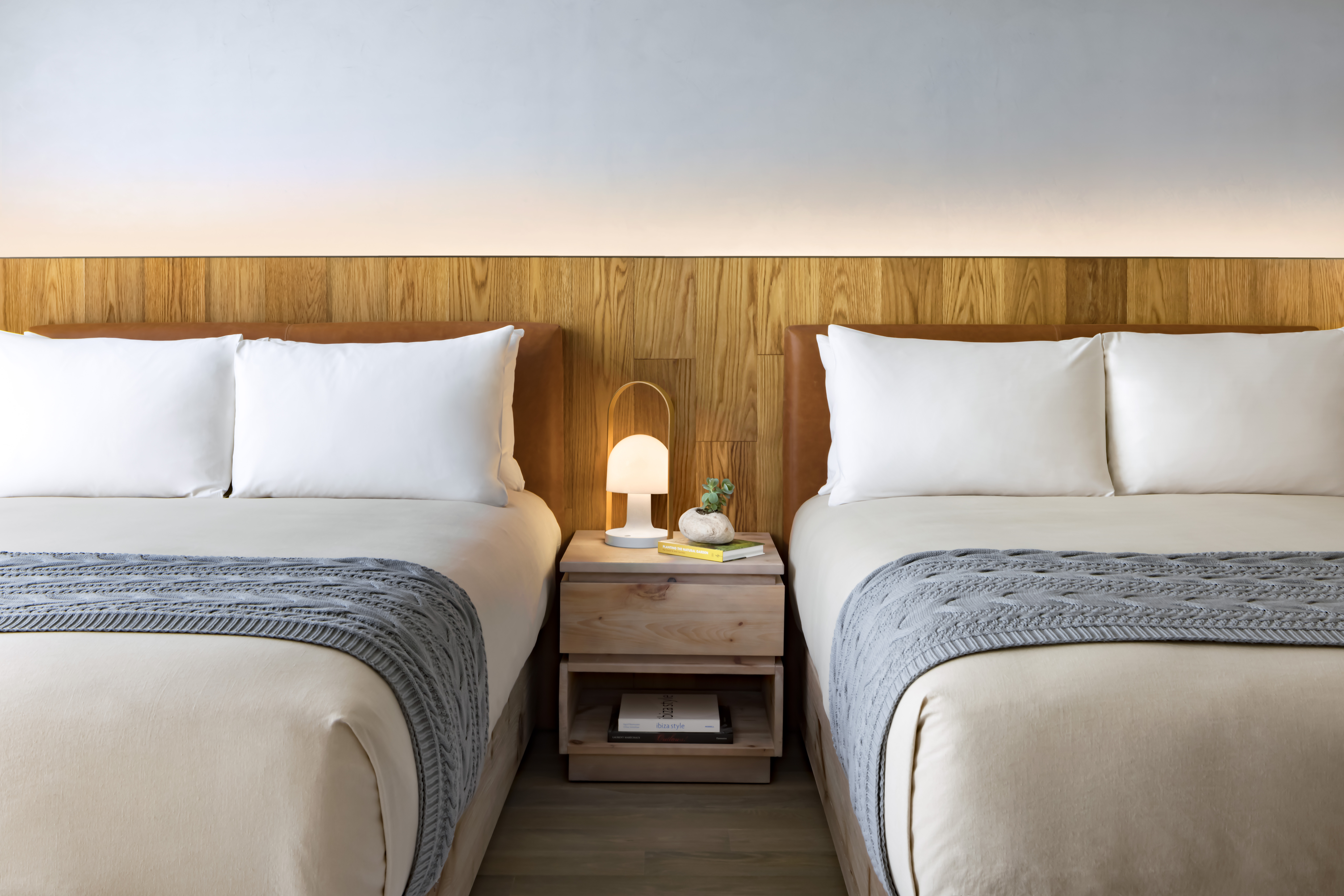 Two queen beds side by side