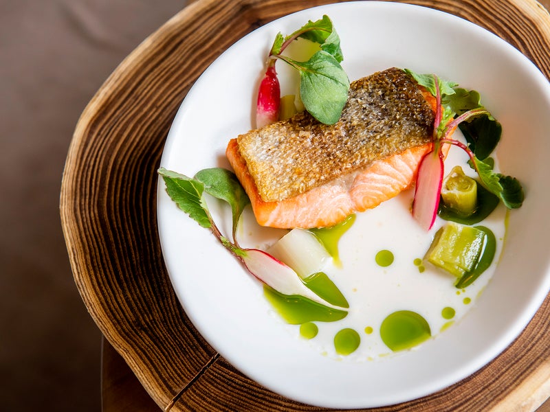 Plate of fish