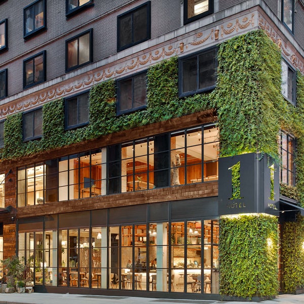 Facade of 1 Hotel Central Park