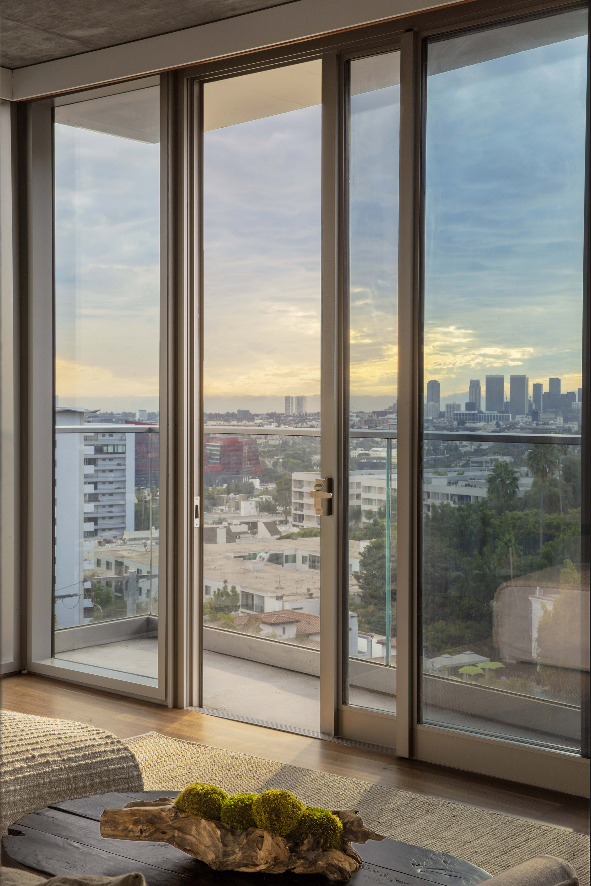 Vista dal patio di West Hollywood