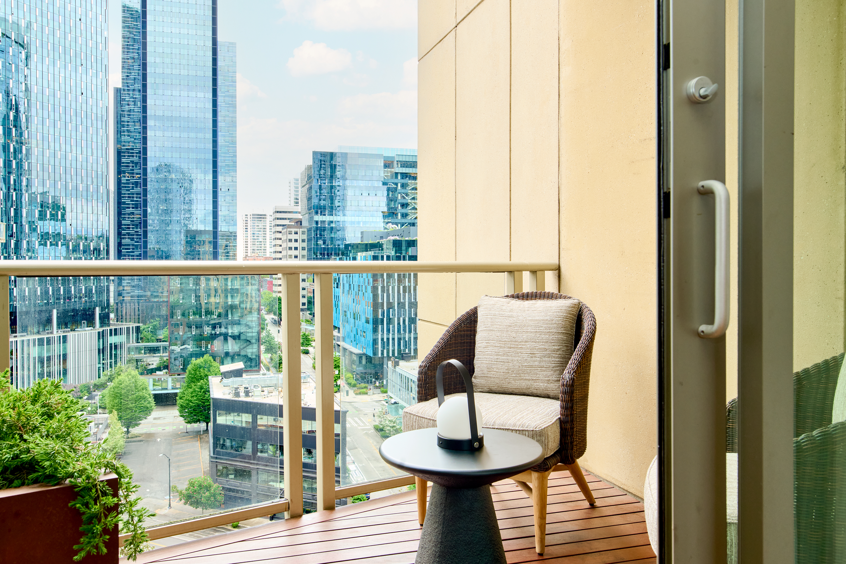 テラスからの眺め