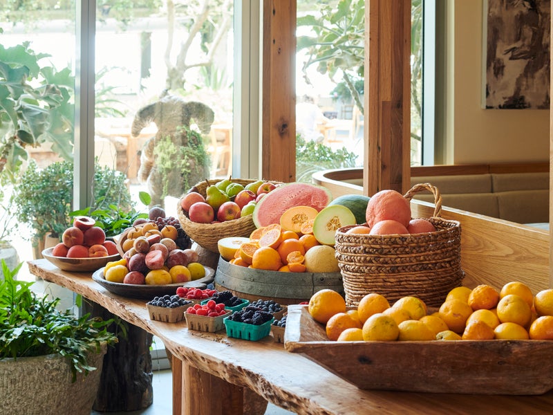 Lobby farmstand