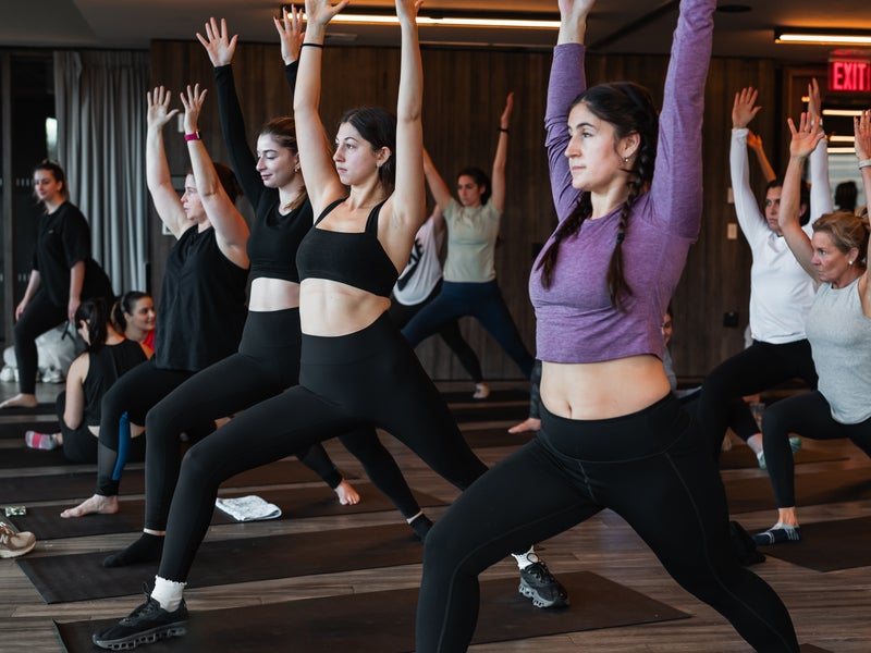 group fitness class