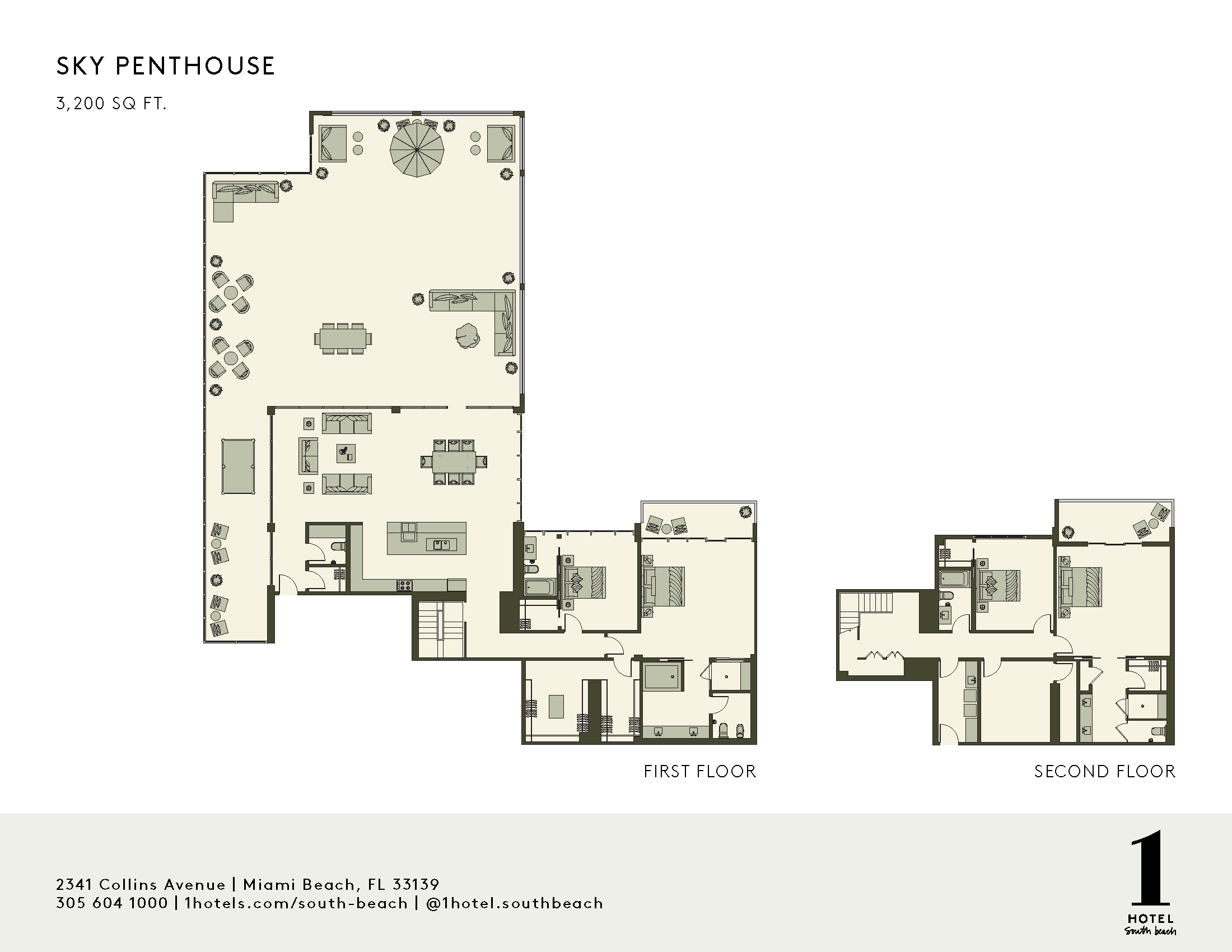 sky penthouse plattegrond
