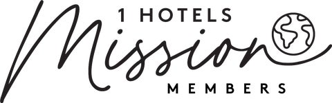1 Hotels Mission Logo with Tagline
