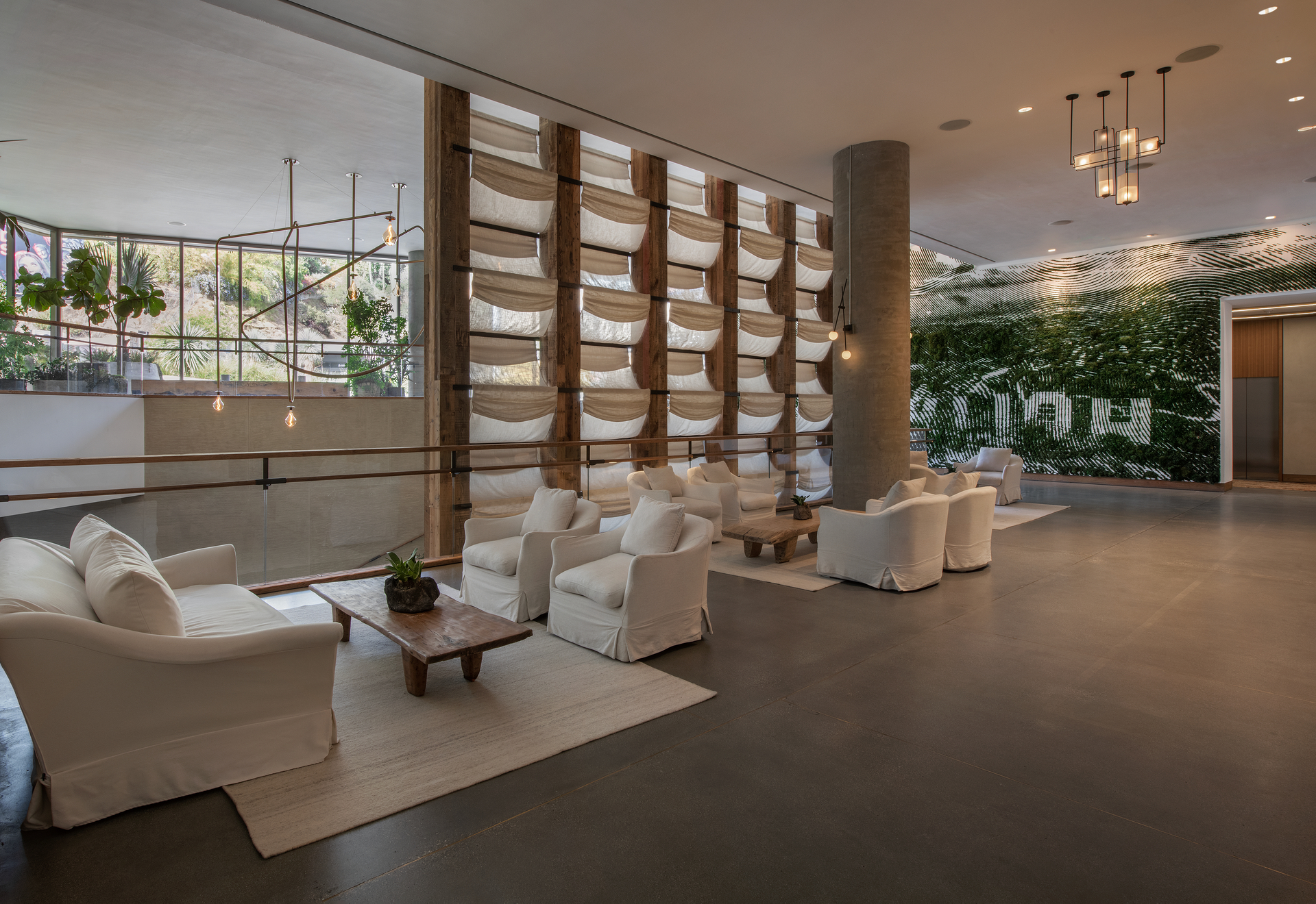 Lobby bij 1 Hotel West Hollywood