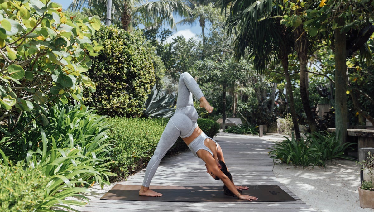 Woman doing Yoga