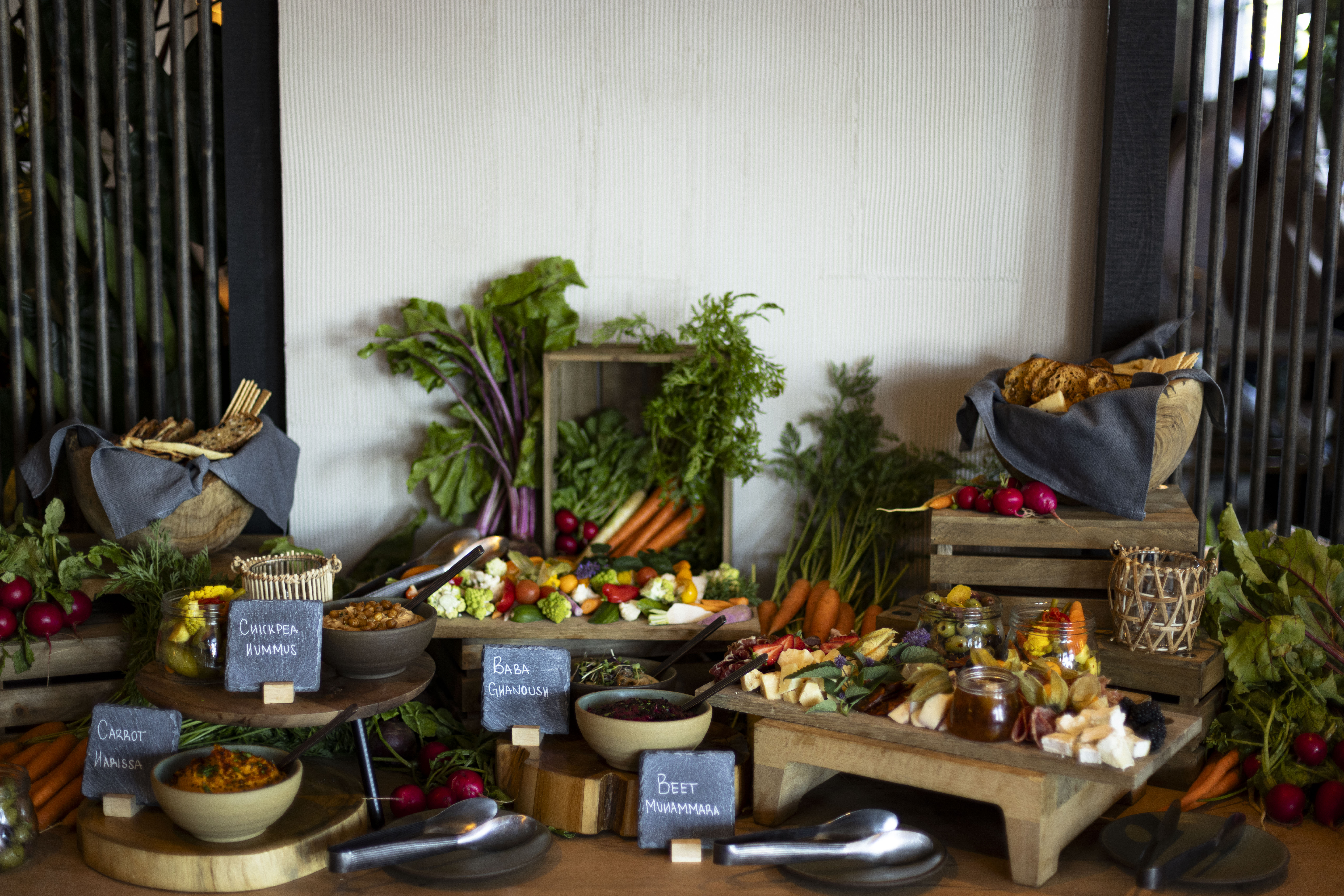 terrene banquet display