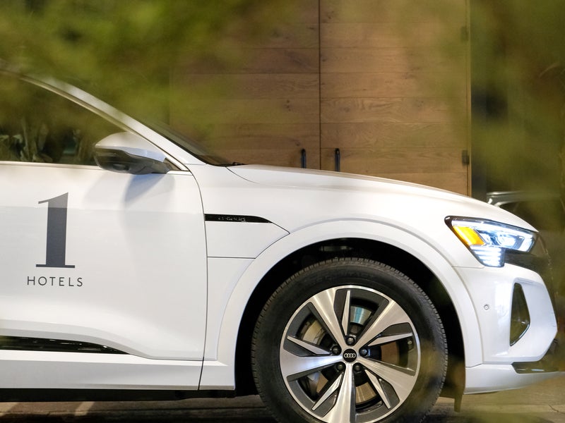 View of Audi at 1 Hotel