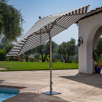 fade resistant patio umbrella replacement canopy 9ft 8 ribs Patio Umbrella Canopy 9ft 8-Rib