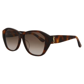 NEW Saint Laurent SLM48_A Optical Frames in Havana Brown Saint Laurent SLM48_A Eyeglasses Frames in Havana Brown  main image 4