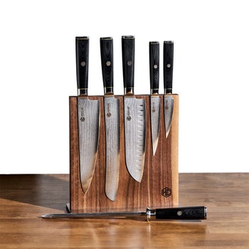 Hexclad Master Series 7-piece Knife Block Set