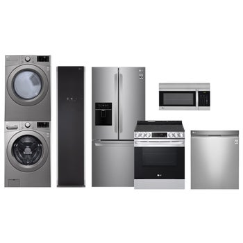 LG 8-piece Appliance Full Home Bundle