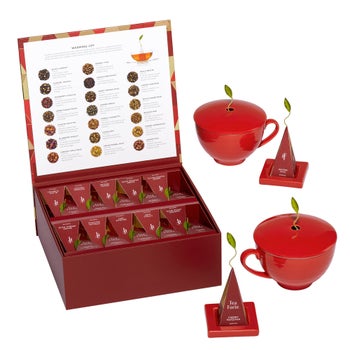 Jason Winters Tea 陶器収納ボックス Tea Forte Warming Joy Tea Chest Package | Costco