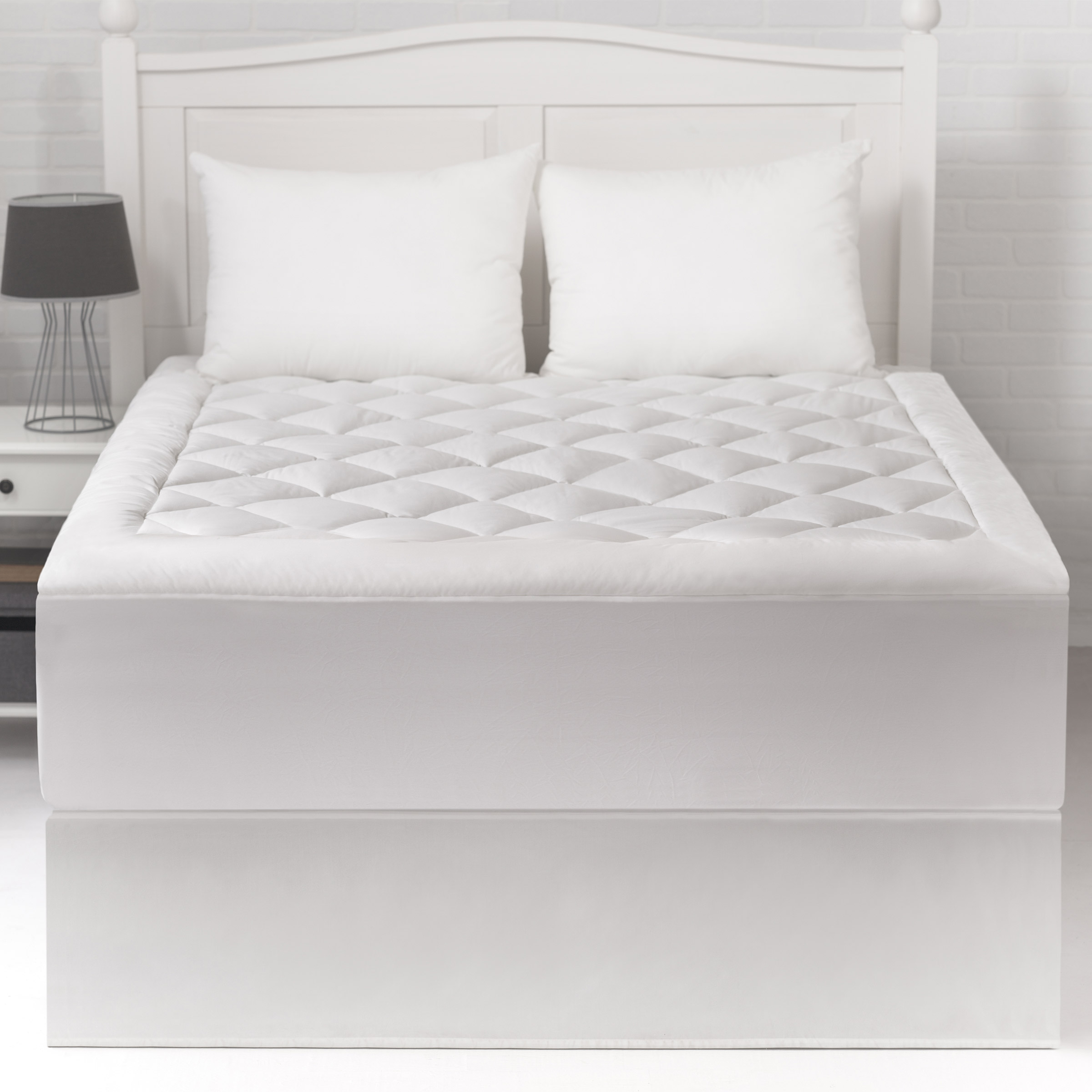 King: TheraLuxe by Therapedic 400 Thread Count Cotton Mattress Pad