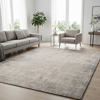 Divina Area Rug, Aloma Cream & Gray, 8'8” x 13' | Costco