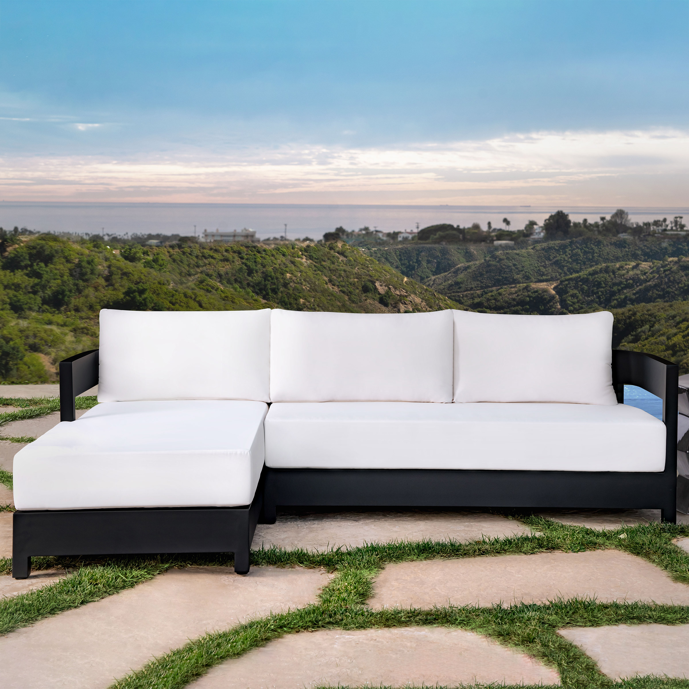 Santino 2-piece Outdoor Patio Sectional Costco