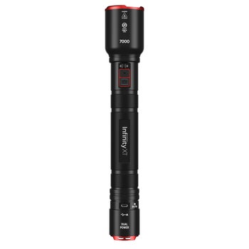 america tool exchange rechargeable flashlight Infinity X1 7000L Dual Power Rechargeable Flashlight