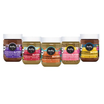 Healthy Crunch Seed Butter Variety Pack, 5 x 340 g