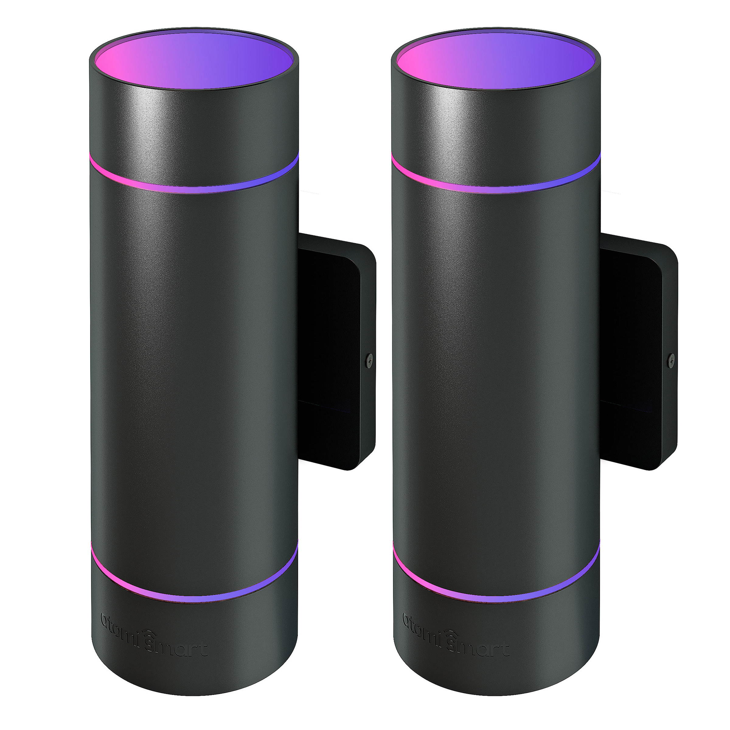 Atomi Smart Wi-Fi Rotundus Outdoor Wall Sconces 2-pack Costco