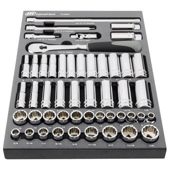 Ingersoll Rand 49 Piece 3/8 Inch Drive SAE/Metric Master Socket