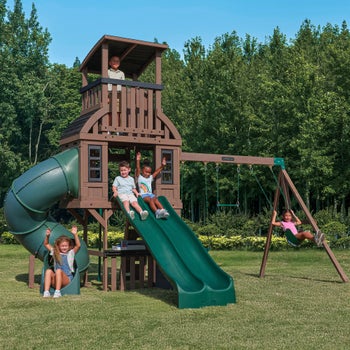 KidKraft Summit Vista Swing Set | Costco