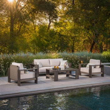 SunVilla Bedford XL 4-piece Outdoor Patio Seating Set | Costco