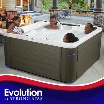 Evolution by Strong Spas Enhance 40-jet, 6 or 7-person Acrylic Spa
